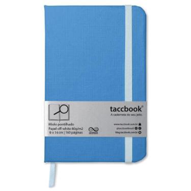 Imagem de Caderneta Pontilhada taccbook Azul centáurea 9x14 Ríg.