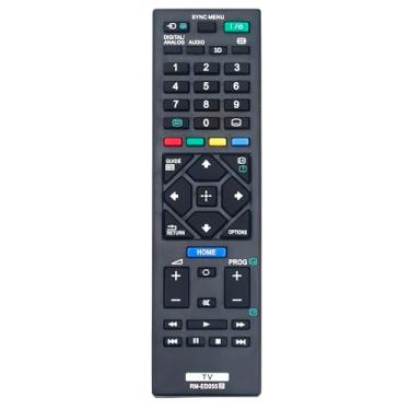 Imagem de Controle remoto de substituição RM-ED055 RM-SD020 adequado para TV LCD Sony KDL-42R500A KDL-47R500A, compatível com KDL-40R470A KDL-46R470A KDL-46R450A KDL-40R450A KDL-32R400A