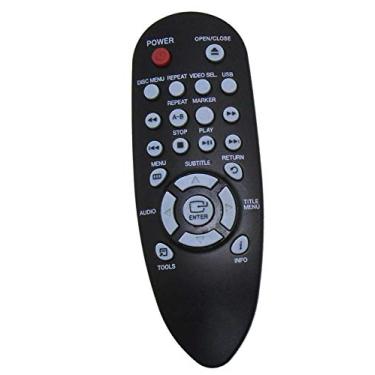 Imagem de Controle remoto substituído compatível com Samsung DVD-E360/ZA DVD-C360 DVD-C350/EDC DVD-P191 DVD-C350K/XTL DVD-P191/XEE DVD-C360/XSS DVD VCR Combo Player