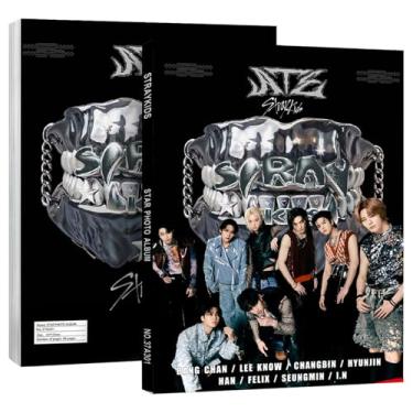 Imagem de KPOPBP Stray Kids Ate Álbum Livro 40 Folhas Fotolivro Kpop Produtos Cartões Postais Presente para Skz Meninos e Meninas