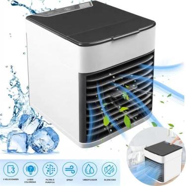 Imagem de Climatizador USB portátil ideal para refrescar ambientes quentes rapid