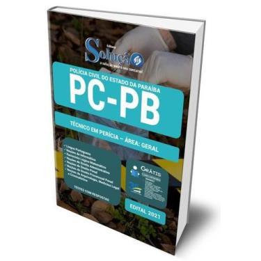 Imagem de Apostila PC-PB - Técnico em Perícia - Área: Geral - Editora Solução