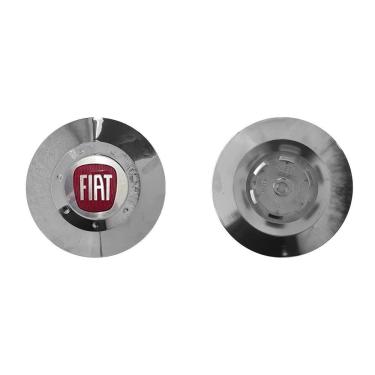 Imagem de Jogo Calota Centro Roda Scorro S182 Cromado Fiat Aro 14 15