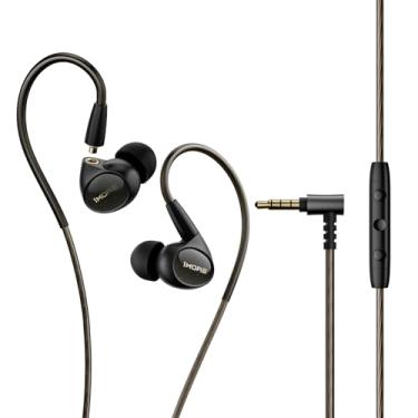 Imagem de 1MORE Fones de ouvido intra-auriculares Penta Driver, fones de ouvido IEM Hi-Fi Hi-Fi híbridos certificados de alta resolução, conector MMCX destacável, microfone MEMS e controle 3 em 1, para