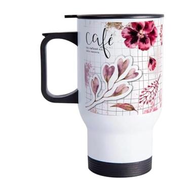 Imagem de Copo Térmico Positividade Café Cafuné 475ml Inox