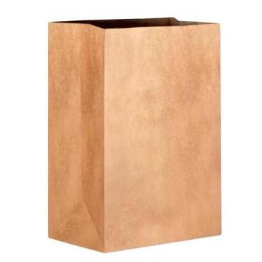 Imagem de 25 Sacos Kraft Ecologico Delivery Embalagem Tam M 34x24x14 - MLBPEL
