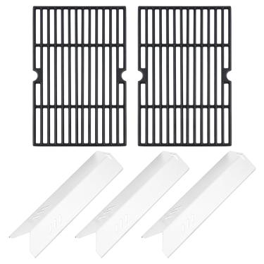 Imagem de G1707-010 Grelhas de Grelha B0212-040 Peças de Reposição para Grelha de Placas Térmicas Blue Rhino 3 Peças GBC1932L G1406-010 G1707-020 Quintal GBC1406W-C GBC1406W 55-10-045 GG1707-020 1406 - Grades