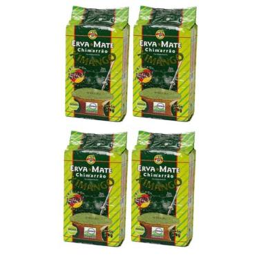 Imagem de 4 Erva Mate Chimarrão XIMANGO NATIVA especial Vácuo 1 Kg