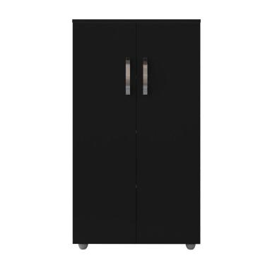 Imagem de Armário Multiuso Sapateira Organizadora 2 Portas Rosana Preto- Mabe Magazine