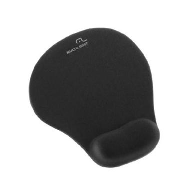 Imagem de Apoio para Mouse em Gel com Apoio para Punho Pequeno Preto AC021 - Mul