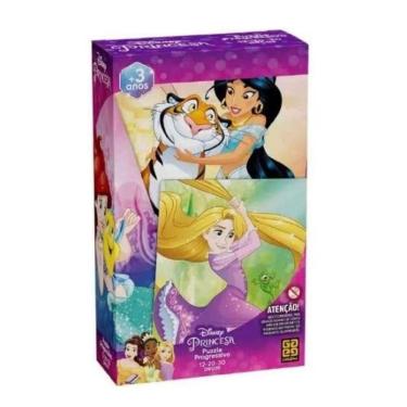 Imagem de Puzzle Progressivo 12, 20, 30 Peças - Grow - Princesas