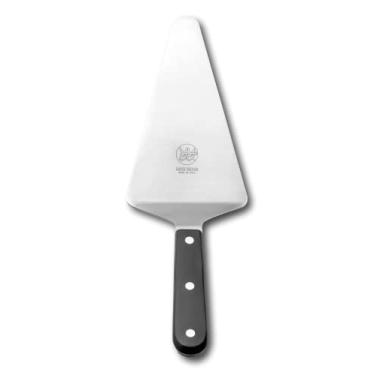 Imagem de DUE BUOI Servidor de torta de espátula triangular. Dimensão da lâmina 10 x 16 cm. Aço inoxidável endurecido. Restaurante de qualidade profissional. Pastelaria para churrasqueira de cozinha. Rebite
