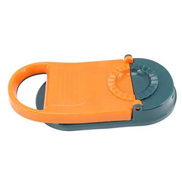 Imagem de Bolinho de Massa que Faz a Ferramenta, Máquina Manual do Bolinho para a Eficiência Elevada da Economia Laboral das Cantinas (Laranja)