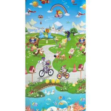 Imagem de Tapete Tatame Térmico Bebe Atividades Lavável 100X180CM