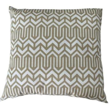 Imagem de Capa de Almofada Grande 60x60 Almofadão Impermeável 100% Algodão - Dec