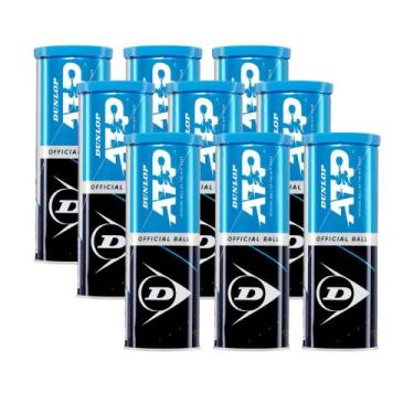 Imagem de Bola de Tênis Dunlop ATP Premium - Pack com 9 Tubos