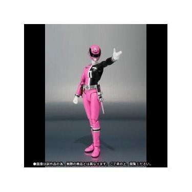 Imagem de S.H. Figuarts Sentai Power Ranger SPD Dekaranger Deka Rosa exclusivo Tamashii