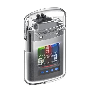 Imagem de VVAY Isqueiro elétrico à prova de vento recarregável USB C