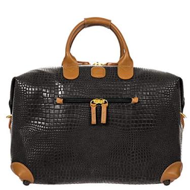Imagem de Bolsa Cargo My Safari de 45,72 cm Bric's Milano, Black/Cognac, One Size