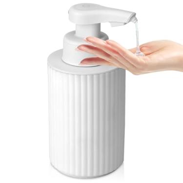 Imagem de Phneems Dispensador Automático de Sabonete, Sem Toque, Líquido, Recarregável, Vertical, Branco