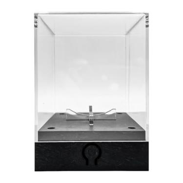 Imagem de Amagogo Tela de exibição de beisebol Suporte de beisebol acrílico com cubo de exibição leve para bolas de golfe