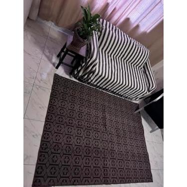 Imagem de Tapete de Sala, Quarto e Escritório 2,00×1,50 Antiderrapante Geométrico