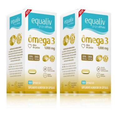 Imagem de Kit C2 Suplemento Alimentar Ômega 3 Fonte Energia  - Equaliv - Equaliv