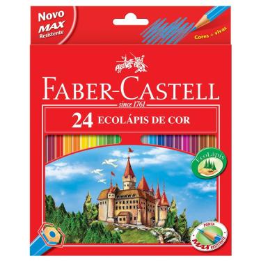 Imagem de Ecolápis de Cor Faber Castell 24 Cores