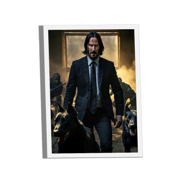 Imagem de Quadro John Wick Dogs -- Br Artes
