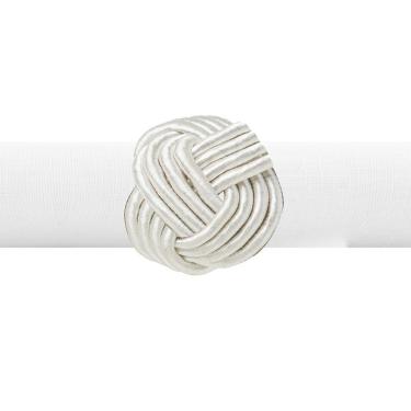 Imagem de Argola De Guardanapo Copa E Cia 4 Pçs Traccia Pérola