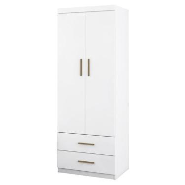 Imagem de Guarda Roupa Infantil Chiara 2 Portas E 2 Gavetas Branco - Phoenix Baby Branco