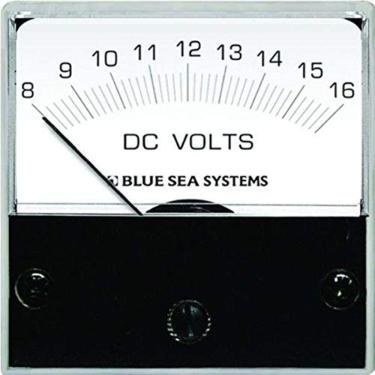 Imagem de Medidor eletromecânico Blue Sea Systems 8028 Voltímetro Micr