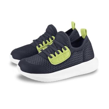 Imagem de Tênis Infantil Menino Bibi Flash Calce Fácil Marinho Citrus (Marinho, BR, Bebê, Numérico, 18)