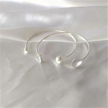 Imagem de Bracelete Duplo Prateado - Soul Lela