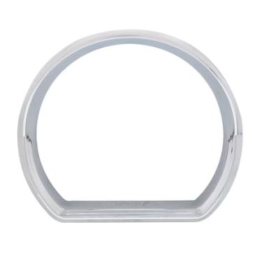 Imagem de United Pacific 41756 - Moldura de calibre - Tampa do medidor de velocidade do painel central cromado/tacômetro para Peterbilt 2010+