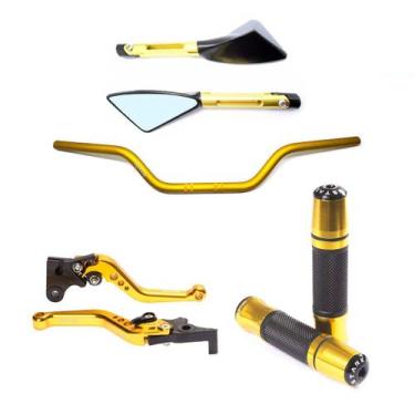 Imagem de Kit Guidão Original Manopla Jupiter TM1 Manete Cb250f - Stark Race, Do