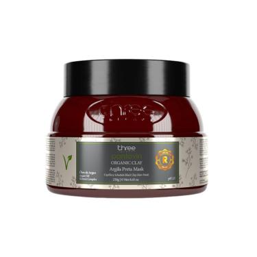 Imagem de Three Therapy Organic Clay Argila Preta Máscara 250g