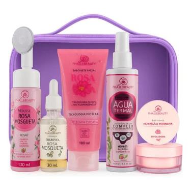 Imagem de Kit Skincare Rosa Mosqueta Phallebeauty C/ Nécessaire