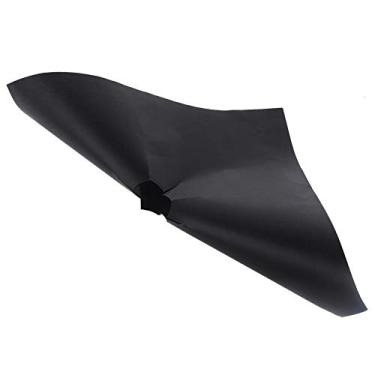 Imagem de Hztyyier 6 PCS Protetor de Fogão a Gás Protetor Não-bastão Reutilizável Bloco de Tape (Preto)