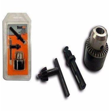 Imagem de Kit Mandril Furadeira + Chave 13mm + Adaptador Sds Rio Chens - Western