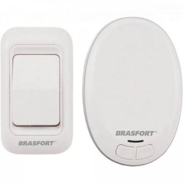Imagem de Campainha Sem Fio Pilha/Tomada 52Toq Brasfort