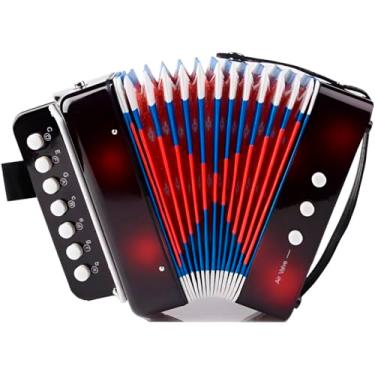 Imagem de Brinquedo Mini Acordeon Sanfona Gaita Instrumento Musical