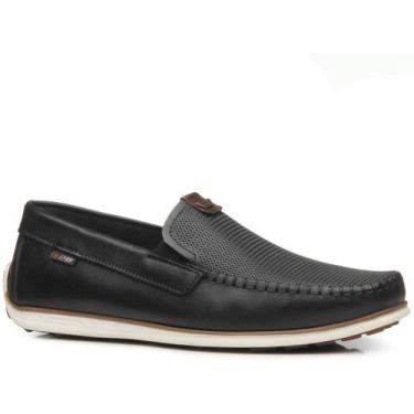 Imagem de Mocassim Pegada Masculino em Couro Preto 142002-02, 40