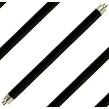 Imagem de Kit 5 Lâmpada 8W Luz Negra Tubular Fluores Nota Falsa Blb T5