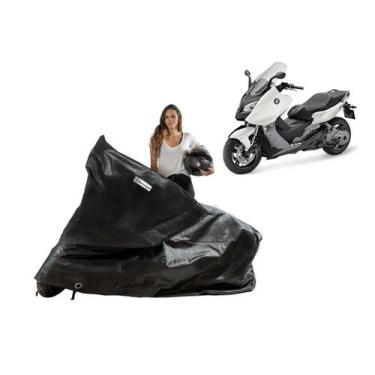 Imagem de Capa Protetora Sol Chuva Moto BMW C600 - Kahawai, Preto
