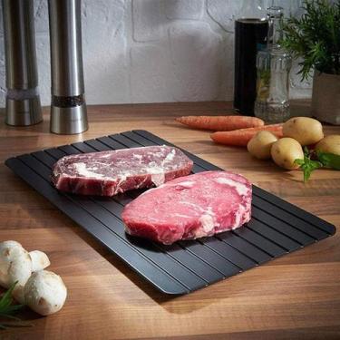 Imagem de Tábua De Cozinha Para Descongelar Alimentos Carne Churrasco - Nibus