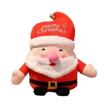 Imagem de Boneco de Pelúcia Natalino 20cm - Papai Noel, Rena e Boneco de Neve, c