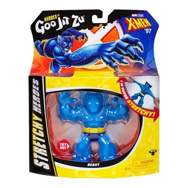 Imagem de Boneco Elástico Fera de 11cm - Goo Jit Zu X-Men `97