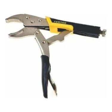 Imagem de 2X Alicate De Pressão Boca Curva Cabo Emborrachado 10