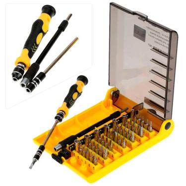 Imagem de Conjunto Chaves Fenda Precisão 45Em1 Manutenção Pc